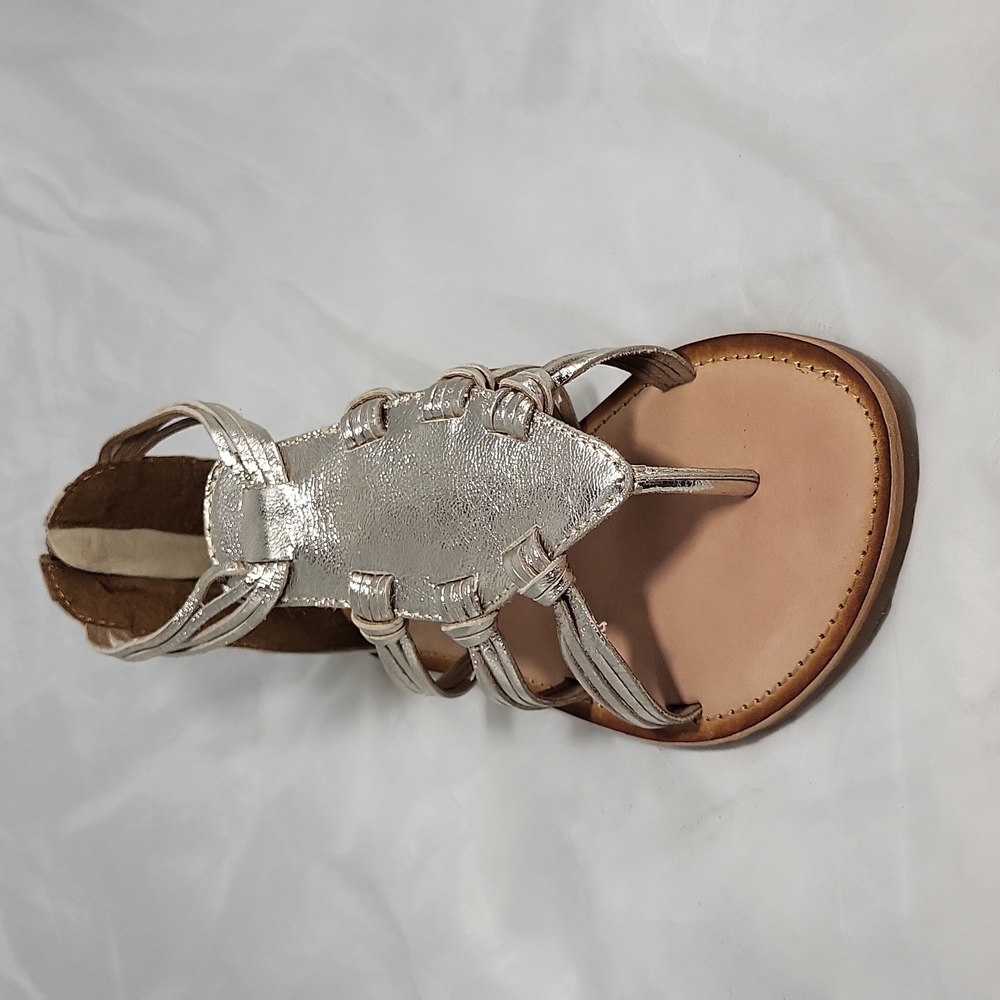 Seychelles gold gladiator Sandals